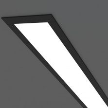 Линейный светодиодный встраиваемый светильник 103см 20Вт 3000К черный матовый (LS-03-103-16-3000-MB) арт. a040150 производства Elektrostandard - a040150