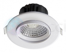 Встраиваемый светодиодный светильник PSP-R 8845 5W 4000K 60° круг/поворот White IP40 Jazzway - PSP-R 8845 5W 60°
