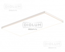Светодиодные светильники 1195х595х40 IP40 76Вт SL БАП 2 часа (равномерная засветка) Diolum-OF-БАП2-1612SL производства Diolum - Diolum-OF-БАП2-1612SL