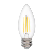 Светодиодный светильник PLED OMNI C35 8w E27 4000K CL 230/50  Jazzway арт. 5020825 - 5020825