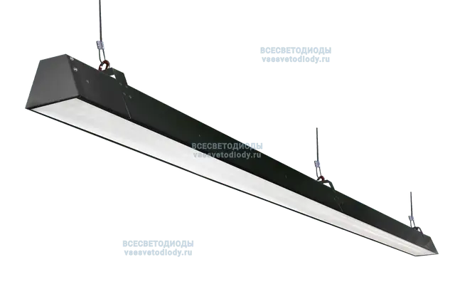 Светильник Ритейл 58W-7250Lm 4000-4500К Опал IP40 с БАП (aax.tech) на 1 час Черный производство ВСЕСВЕТОДИОДЫ арт. vs302-58-op-4k-nc1h-RAL9005