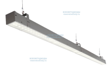 Светильник Слимлайт Линейный 40W-5000Lm 4000-4500К Опал IP40 с БАП (vsesv) на 1 час производство ВСЕСВЕТОДИОДЫ арт. vs311-40-op-4k-li1h - vs311-40-op-4k-li1h