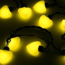 Гирлянда ARL-HEART-5000-20LED Yellow - 019838