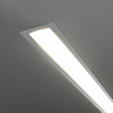 Линейный светодиодный встраиваемый светильник 78см 15Вт 3000К матовое серебро (LSG-03-5*78-12-3000-MS) арт. a041465 производства Elektrostandard - a041465
