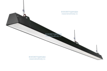 Светильник РИТЕЙЛ VS302-Z 58W-7250Lm 4000-4500К ОПАЛ IP40 с БАП (aax.tech) на 1 час чёрный арт. vs302-58-op-4k-nc1h-RAL9005-z - vs302-58-op-4k-nc1h-RAL9005-z