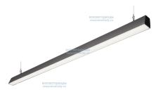 Модульный линейный светодиодный светильник КРИСТАЛЛ 45Вт-5100Лм, 5000-5500K, Прозрачный, IP44 с БАП (vsesv) на 1 час производство ВСЕСВЕТОДИОДЫ арт. vs354-45-tr-5k-li1h - vs354-45-tr-5k-li1h
