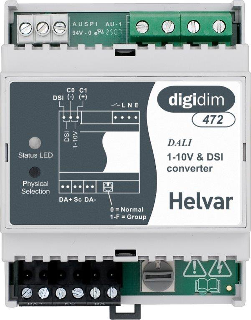 Преобразователь 472 DALI в 1-10В, DSI  в Москве 