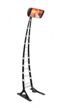 ИК-обогреватель HELIOSA 994 IPX5 (2000Вт), стойка Giraffa, цвет черный арт. 994 - 994