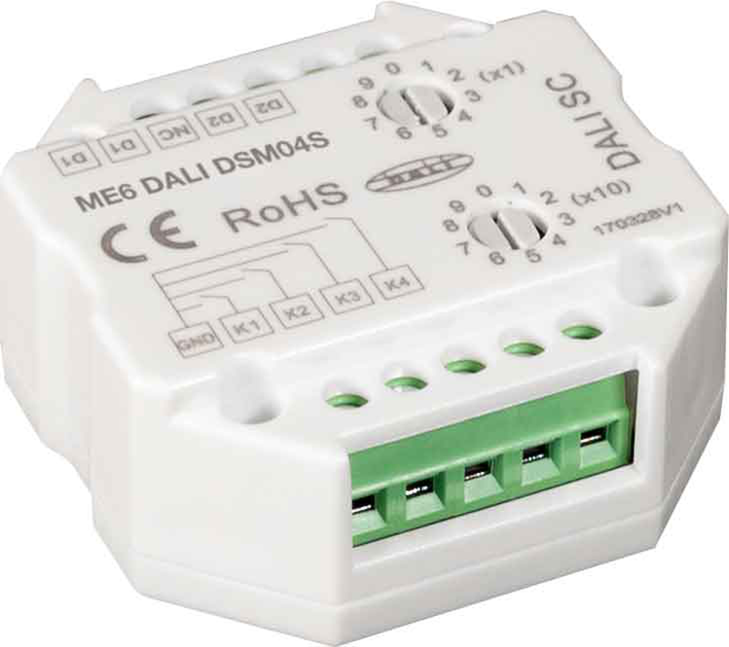 Модуль управления ME6 DALI DSM04S - 4911004880