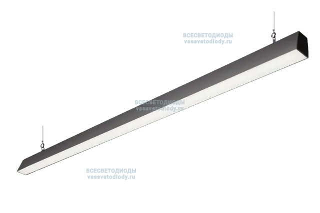 Модульный линейный светодиодный светильник КРИСТАЛЛ 56Вт-6150Лм, 5000-5500K, Опал IP44 с БАП (vsesv) на 1 час производство ВСЕСВЕТОДИОДЫ арт. vs352-56-op-5k-li1h