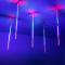 Светодиодная гирлянда ARD-ICEFALL-CLASSIC-D12-500-5PCS-CLEAR-72LED-LIVE RGB (230V, 6W) (Ardecoled, IP65) арт. 026051 - 026051