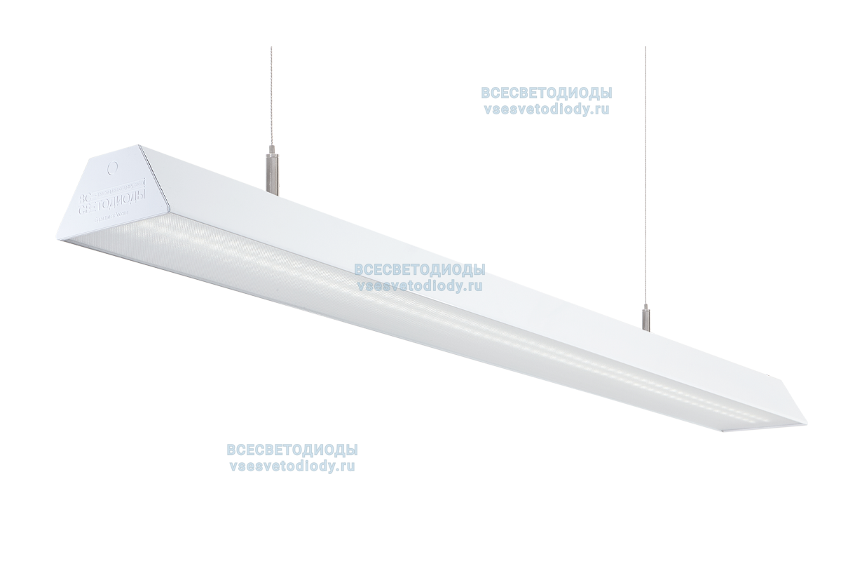 Светильник ТРЕЙД VS304 40W-5000Lm 6000-6500К МИКРОПРИЗМА IP40 с БАП (aax.tech) на 3 часа арт. vs304-40-mpr-6k-nc3h