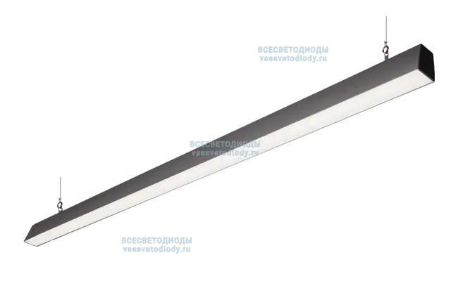 Модульный линейный светодиодный светильник КРИСТАЛЛ 45Вт-5100Лм, 5000-5500K, Опал IP44 с БАП (aax.tech) на 3 часа производство ВСЕСВЕТОДИОДЫ арт. vs354-45-op-5k-nc3h