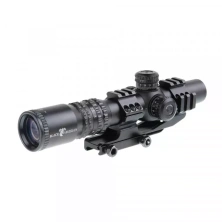 Прицел оптический Veber Black Russian 1-4х24 RG загонник (26245) - Veber Black Russian 1-4х24 RG загонник (26245)