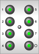 Панель управления 8-кн. 126  