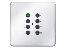 Панель управления 8-кн. 126202 матовая нержавейка  