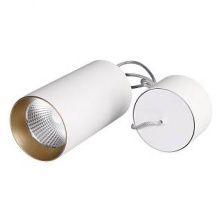 Светильник подвесной SP-POLO-R85-2-15W Day White 40deg (White, Gold Ring) Arlight арт. 022943 - 022943