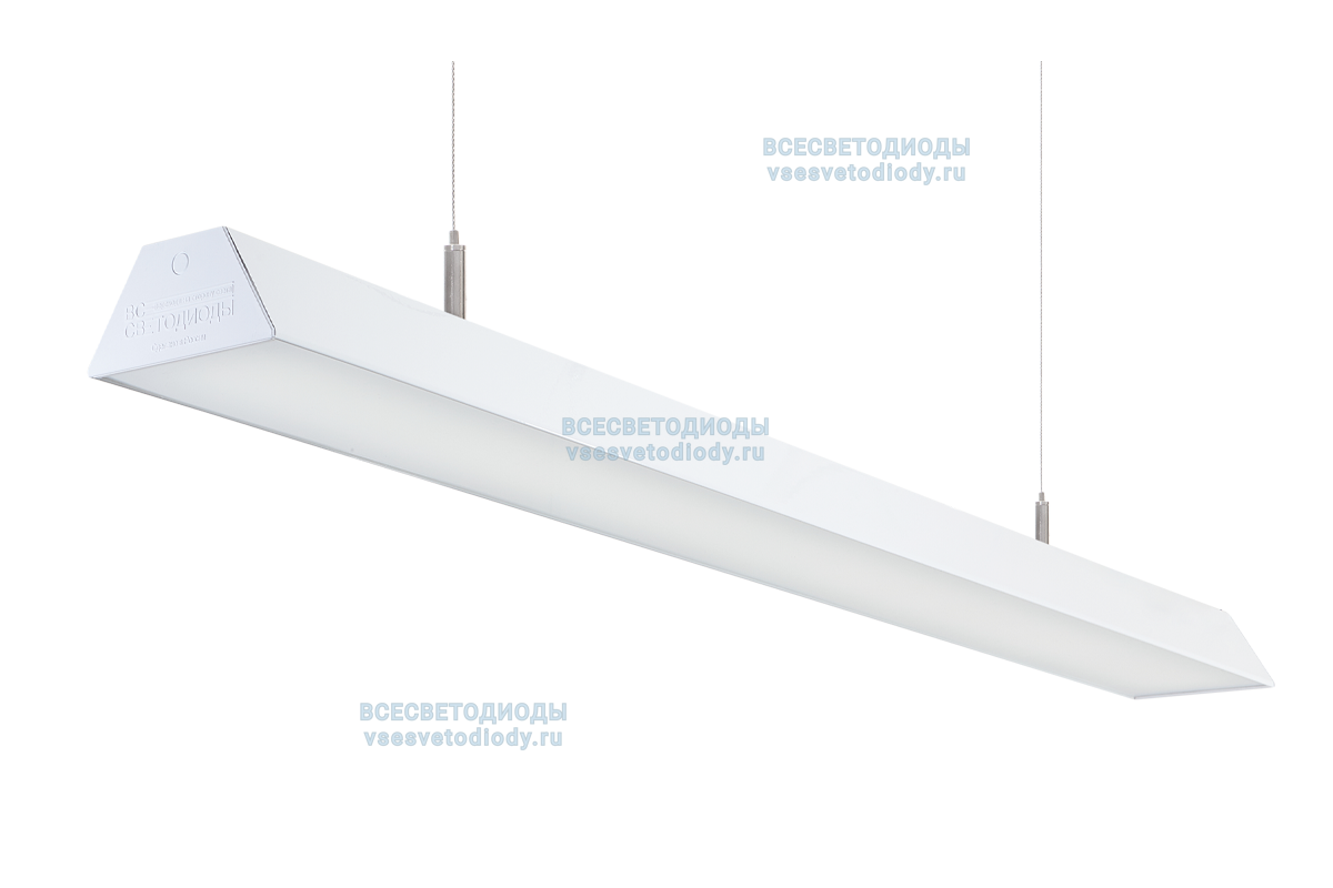 Светильник ТРЕЙД VS306 76W-9500Lm 4000-4500К ОПАЛ IP40 с БАП (vsesv) на 3 часа арт. vs306-76-op-4k-li3h