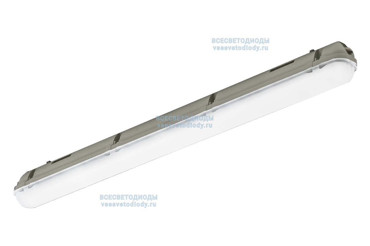 Cветильник АЙСБЕРГ VS1402 линейный 40W-5000Lm 5000-5500К ОПАЛ IP65 с БАП (aax.tech) на 1 час арт. vs1402-40-op-5k-nc1h