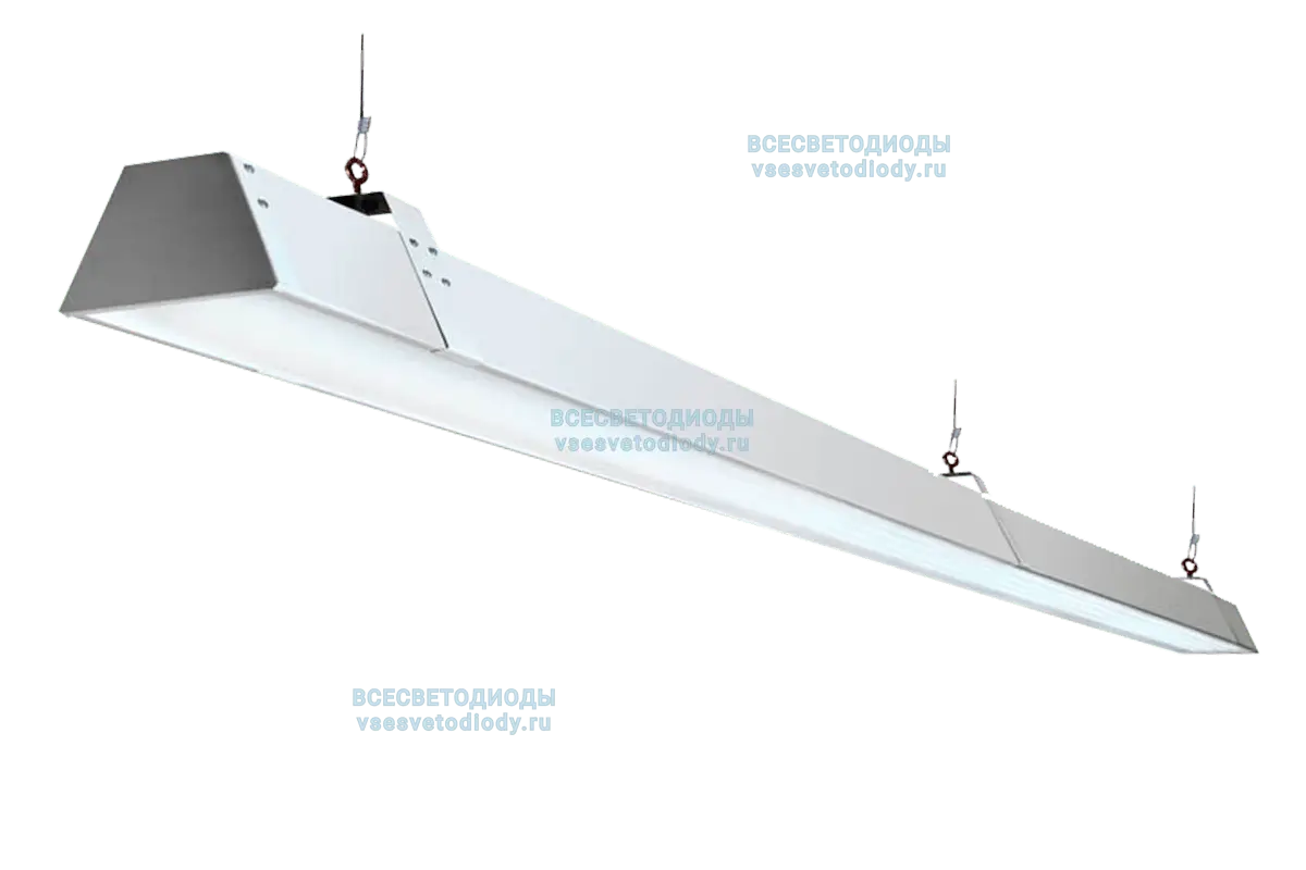 Светильник Ритейл 40W-5000Lm 4000-4500К Опал IP40 с БАП (vsesv) на 1 час производство ВСЕСВЕТОДИОДЫ арт. vs301-40-op-4k-li1h