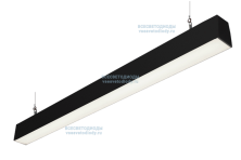 Светильник КРИСТАЛЛ VS351-Z 37W-4050Lm 5000-5500К ПРОЗРАЧНЫЙ IP44 с БАП (vsesv) на 1 час чёрный арт. vs351-37-tr-5k-li1h-9005-z - vs351-37-tr-5k-li1h-9005-z