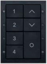 Панель управления 7-кн. 135B DALI  