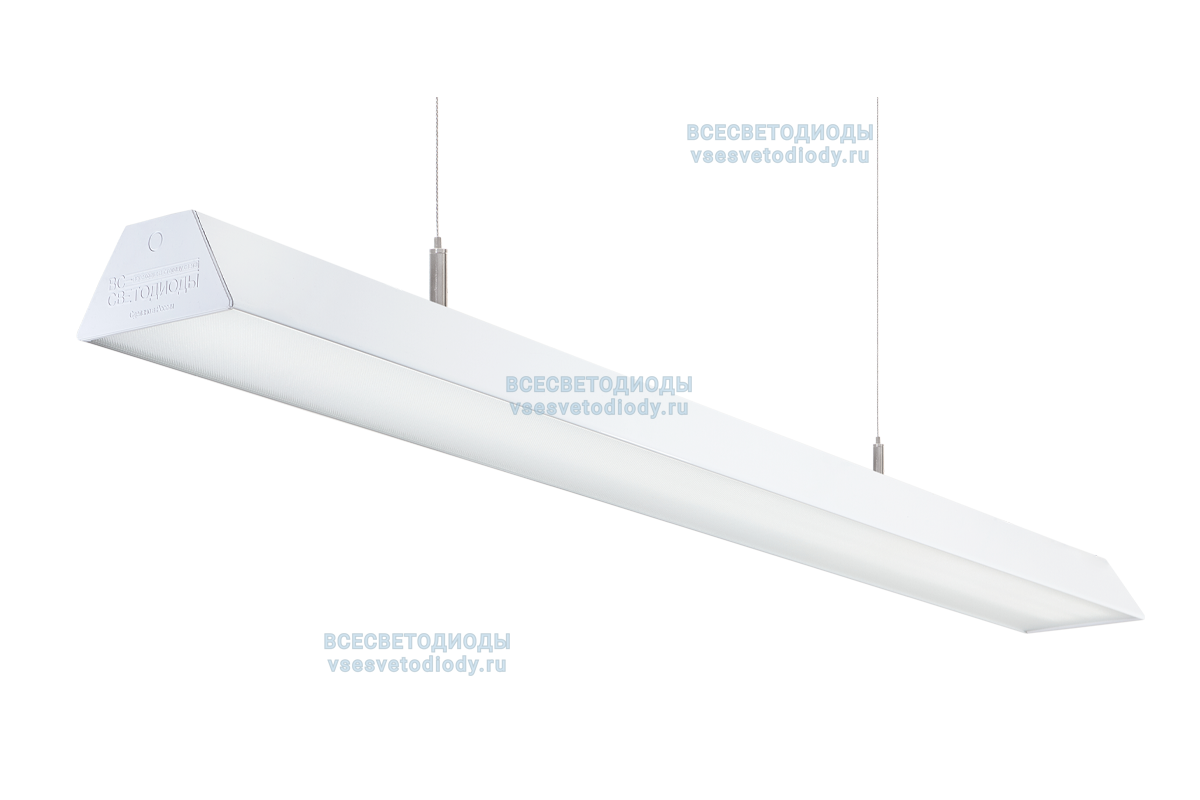 Светильник ТРЕЙД VS306 76W-9500Lm 6000-6500К МИКРОПРИЗМА IP40 с БАП (vsesv) на 1 час арт. vs306-76-mpr-6k-li1h