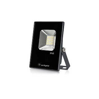 Светодиодный прожектор AR-FLAT-ICE-10W-220V Warm (Black, 120 deg) Arlight арт. 023569 - 023569