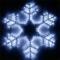 Фигура ARD-SNOWFLAKE-M4-750x750-324LED White (230V, 18W) (Ardecoled, IP65) арт. 025307 - 025307