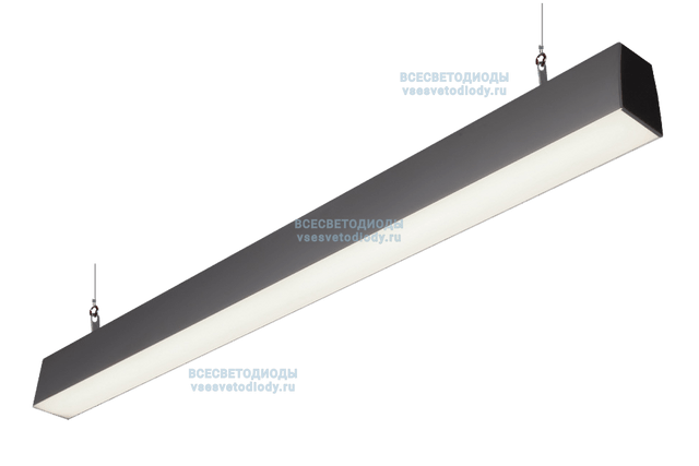 Светильник КРИСТАЛЛ VS351-Z 37W-4050Lm 5000-5500К ОПАЛ IP44 с БАП (vsesv) на 3 часа арт. vs351-37-op-5k-li3h-z