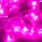 Светодиодная гирлянда ARD-STRING-CLASSIC-10000-CLEAR-100LED-FLASH PINK (230V, 7W) (Ardecoled, IP65) арт. 025792 - 025792