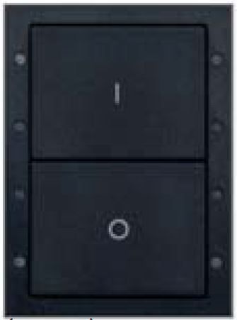 Панель управления 2-кн. Blu2Light Switches S4  в Москве 