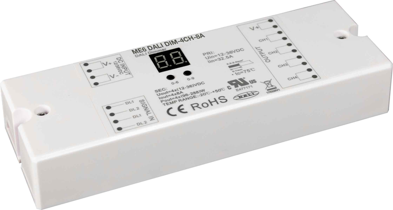 Светильник Диммер ME6 DALI DIM-4CH-8A производства Световые Технологии - 4911005590