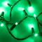 Светодиодная гирлянда ARD-STRING-CLASSIC-10000-BLACK-100LED-STD GREEN (230V, 7W) (Ardecoled, IP65) арт. 025800 - 025800
