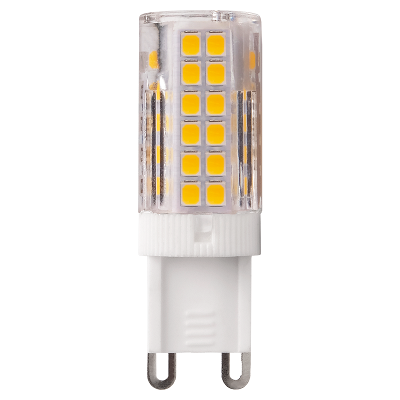 Светодиодный светильник PLED-G9  9w  2700K 590Lm 175-240V (пластик d16*60мм) Jazzway арт. 5001039 - 5001039