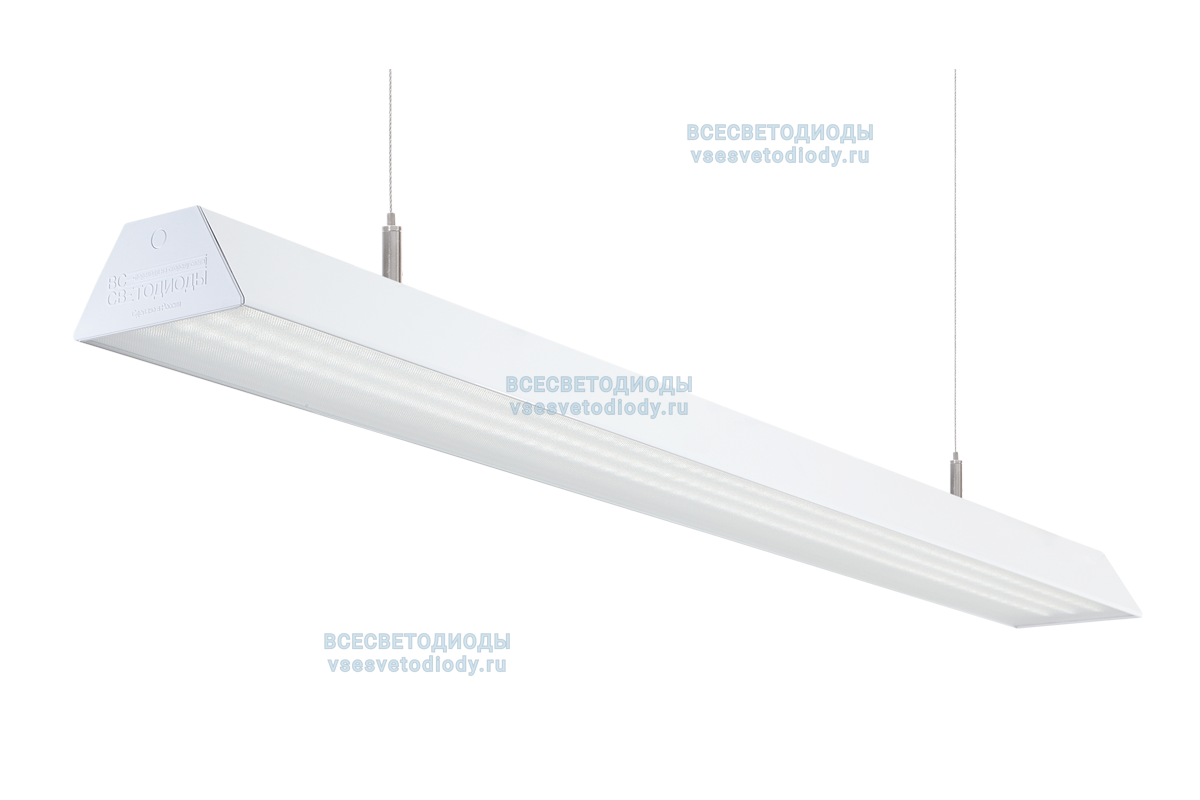 Светильник ТРЕЙД VS305 58W-7250Lm 4000-4500К МИКРОПРИЗМА IP40 с БАП (vsesv) на 1 час арт. vs305-58-mpr-4k-li1h