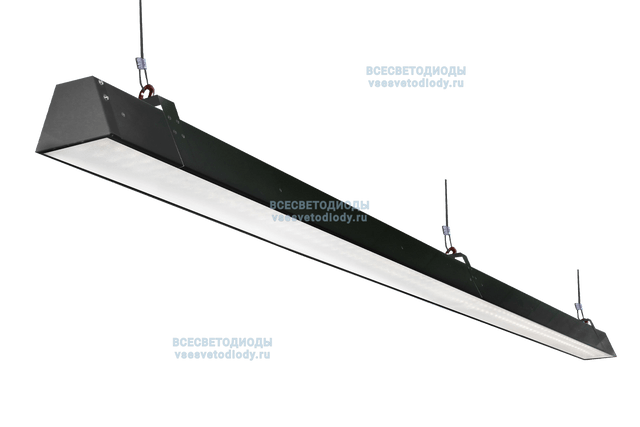 Светильник РИТЕЙЛ VS303-Z 76W-9500Lm 6000-6500К МИКРОПРИЗМА IP40 с БАП (aax.tech) на 3 часа чёрный арт. vs303-76-mpr-6k-nc3h-RAL9005-z