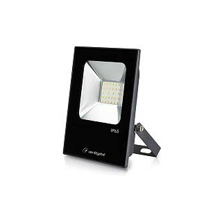 Светодиодный прожектор AR-FLAT-ICE-20W-220V Day (Black, 120 deg) Arlight арт. 023574 - 023574