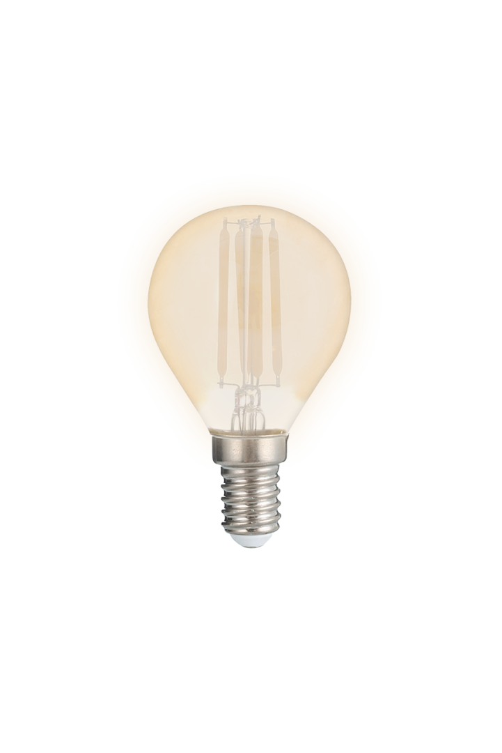 Светодиодный светильник PLED OMNI G45 6w E14 3000K Gold 230/50  Jazzway арт. 5021211 - 5021211