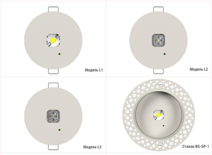 Аварийный светильник BS-RADAR-10-L1-ELON TRICK Black арт. a32073