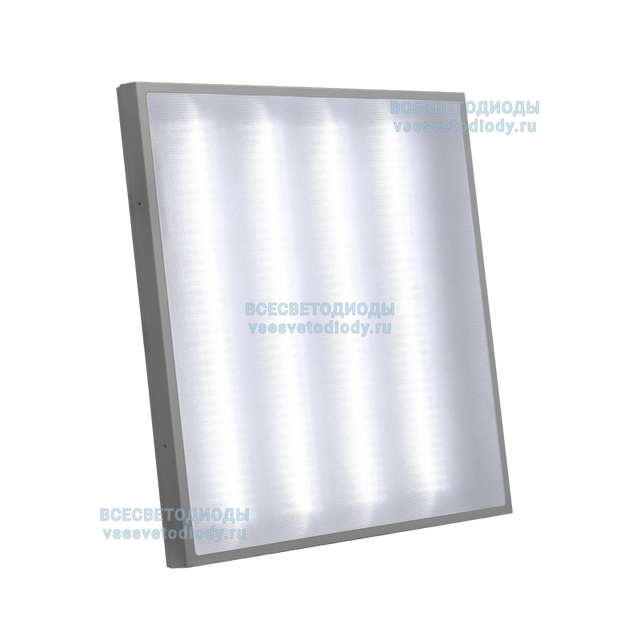 Светильник АРМСТРОНГ CLIP-IN VS272 40W-4800Lm 6000-6500К МИКРОПРИЗМА IP54 с БАП (vsesv) на 1 час арт. vs272-40-mpr-6k-li1h-3