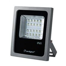 Светодиодный прожектор AR-FLAT-ARCHITECT-20W-220V Warm (Grey, 50x70 deg) Arlight арт. 024167 - 024167