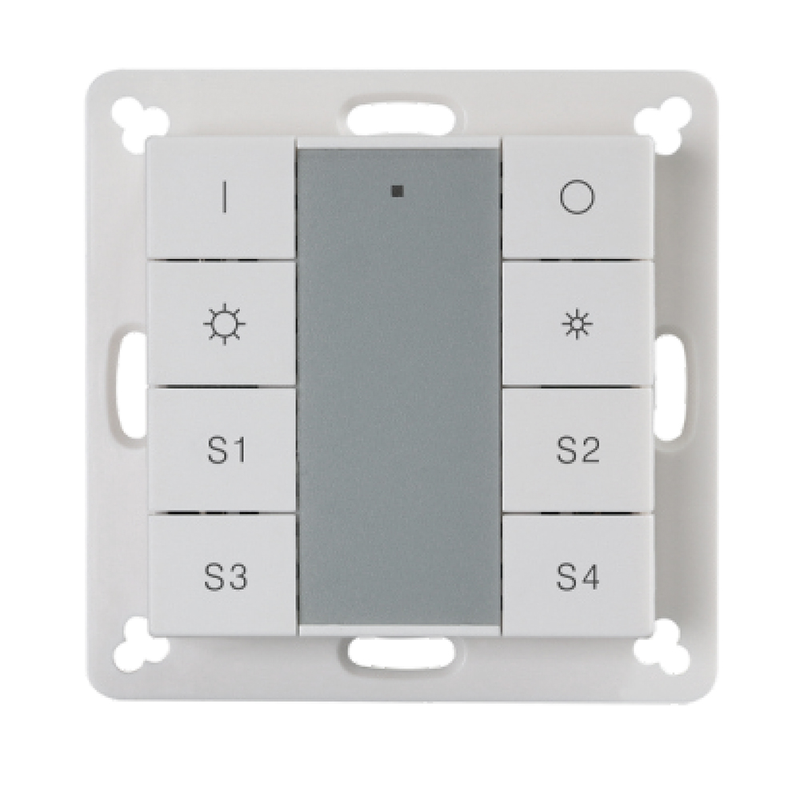 Панель управления 8-кн. ME6 DALI 8K-DIM-1G-4S  в Москве 
