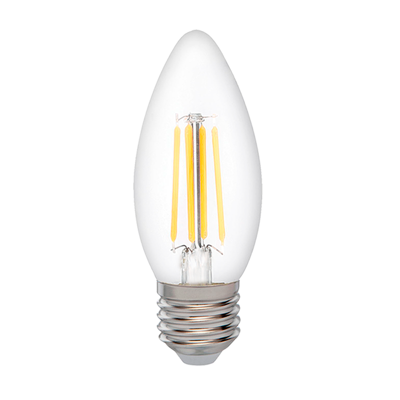 Светодиодный светильник PLED OMNI C35 6w E27 4000K CL 230/50  Jazzway арт. 5020542 - 5020542