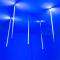 Светодиодная гирлянда ARD-ICEFALL-CLASSIC-D12-500-5PCS-CLEAR-72LED-LIVE BLUE (230V, 6W) (Ardecoled, IP65) арт. 026047 - 026047