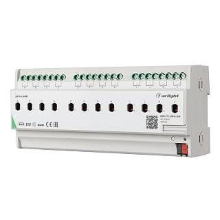 INTELLIGENT ARLIGHT Релейный модуль KNX-712-SW16-DIN  в Москве 