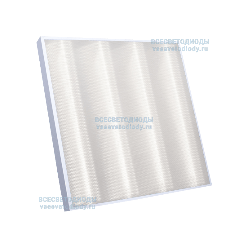 Светильник ГРИЛЬЯТО VS222-IP65 36W-4300Lm 5000-5500К МИКРОПРИЗМА с БАП (vsesv) на 3 часа арт. vs222-36-mpr-5k-li3h-ip65