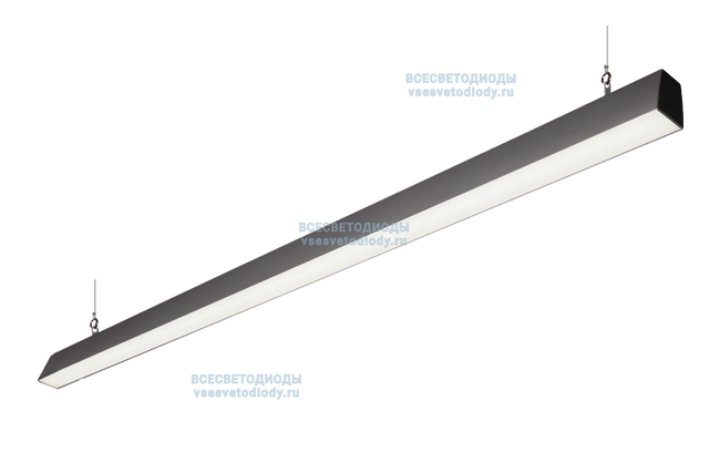 Светильник КРИСТАЛЛ VS352 56W-6150Lm 5000-5500К ПРОЗРАЧНЫЙ IP44 с БАП (aax.tech) на 1 час арт. vs352-56-tr-5k-nc1h
