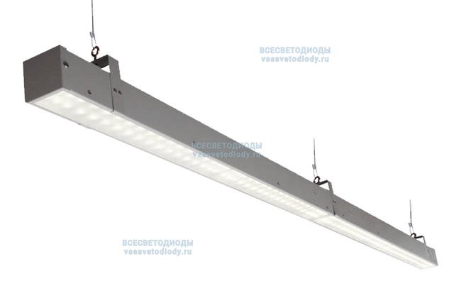Светильник СЛИМЛАЙТ VS311 линейный 40W-5000Lm 5000-5500К ОПАЛ IP40 с БАП (vsesv) на 1 час арт. vs311-40-op-5k-li1h