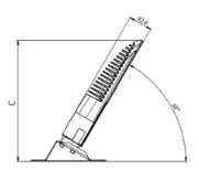 Световые Технологии Rigel LED 110 120 CR 5000K (w/o box) 1026000450  в Москве 